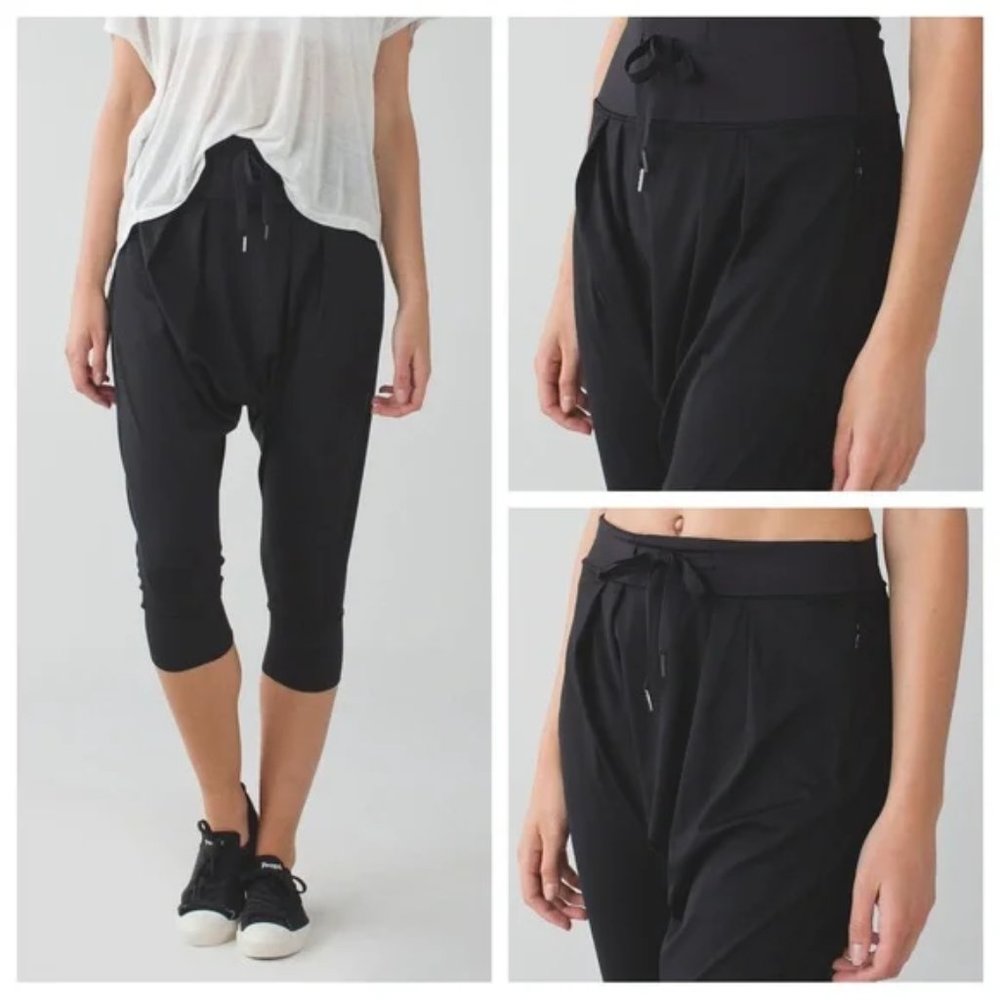Lululemon Drop It Crop Harem Pants